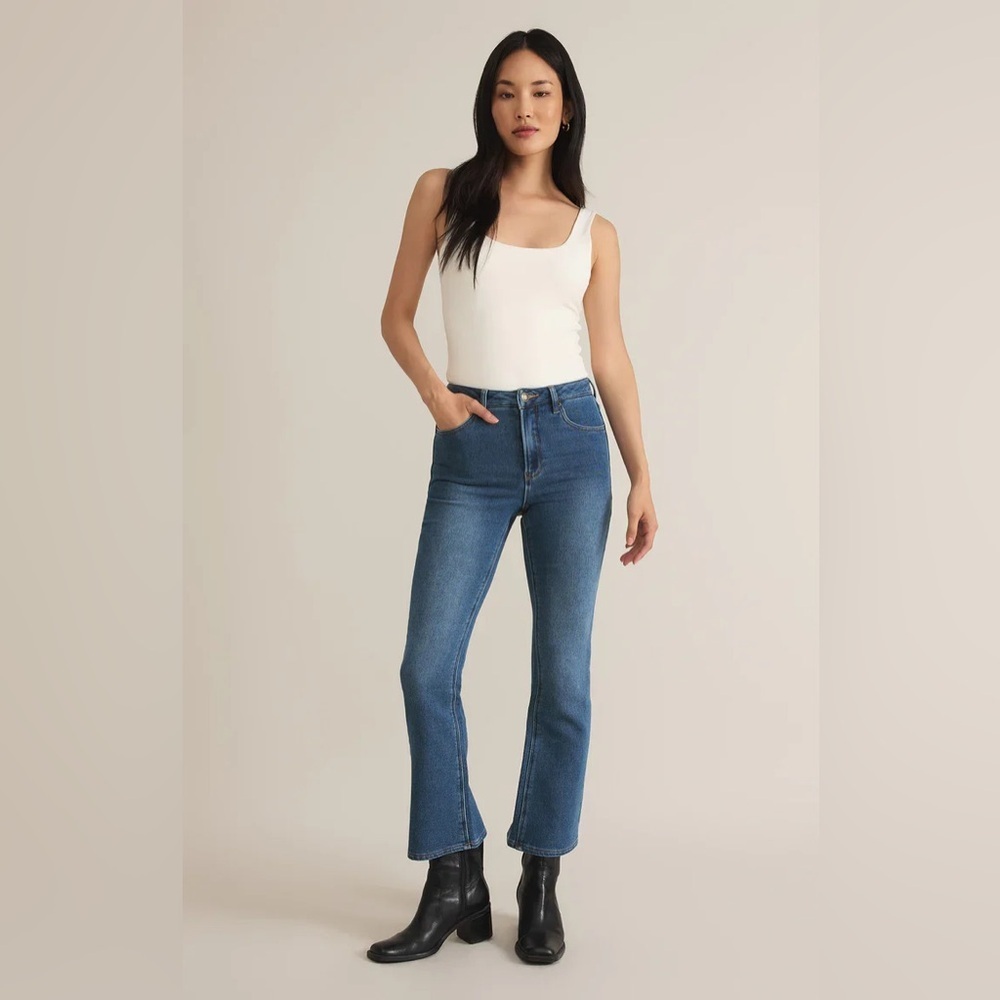 Z Supply NWT Lia Ankle Kick Flare Jeans